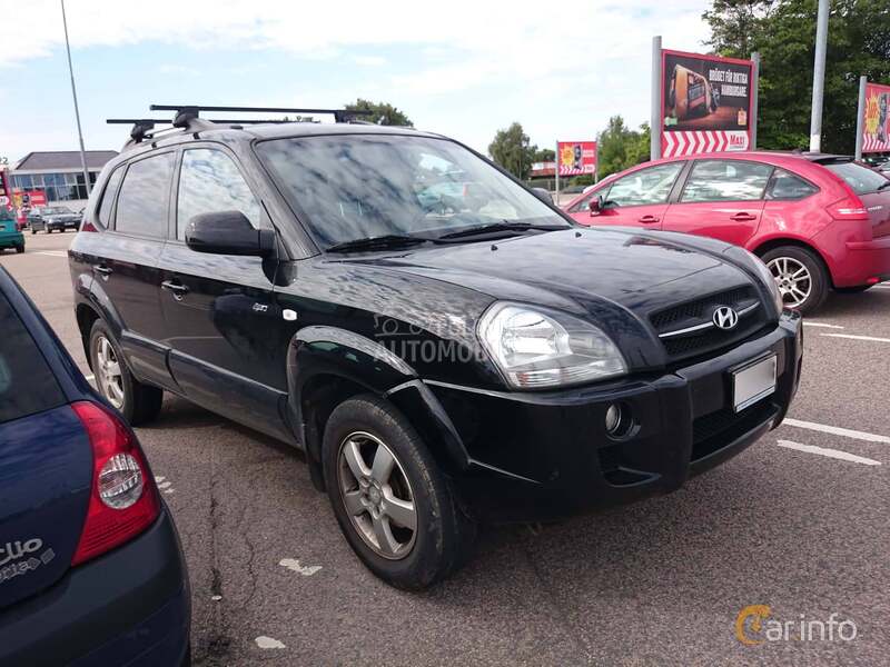Tabla osigurača za Hyundai Tucson od 2004. do 2009. god.