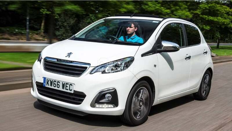 Vrata za 108 bele boje za Peugeot 108 od 2014. do 2020. god.