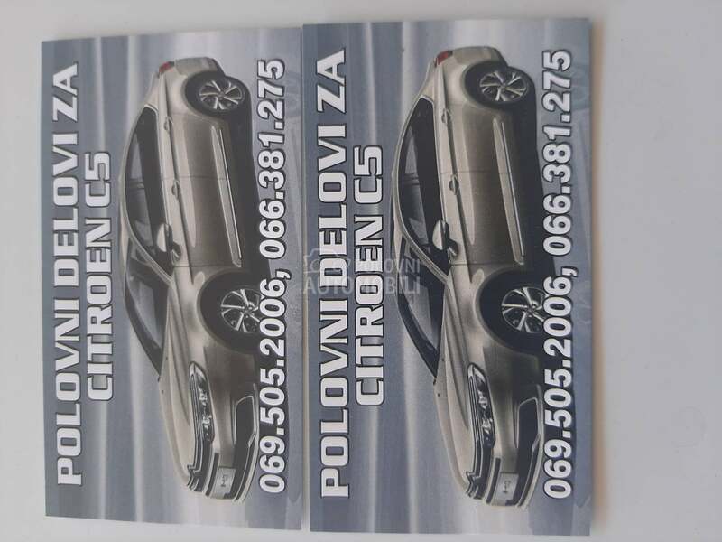 menjac za Citroen C5 od 2001. do 2014. god.