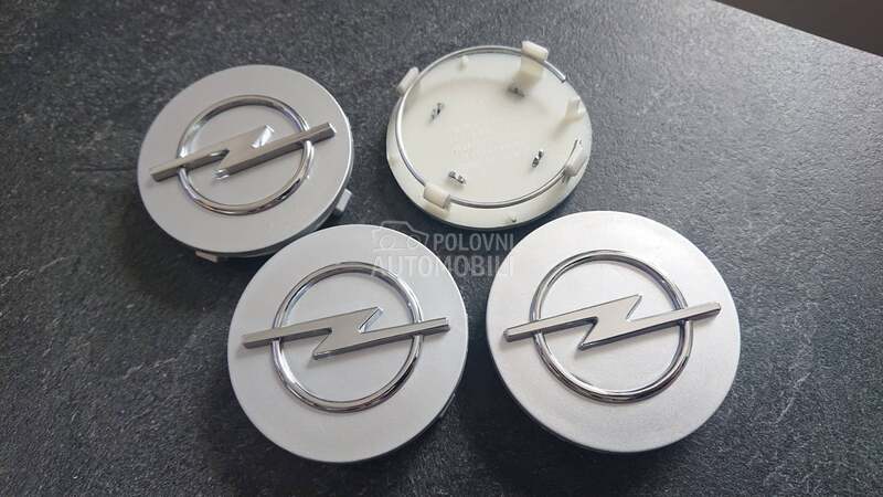 NOVO cepovi za felne 64mm SIVI za Opel GT, Combo, Commodore ...