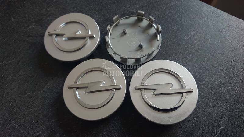 NOVO cepovi za felne 59mm SIVI za Opel GT, Combo, Commodore ...