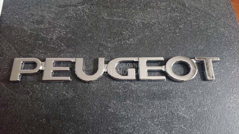 NOVO Pezo oznaka za gepek za Peugeot 104, 106, 107 ...