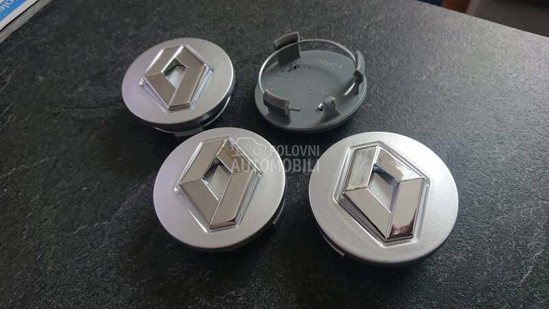 NOVO cepovi za felne 54mm SIVI za Renault Spider, RX, Avantime ...