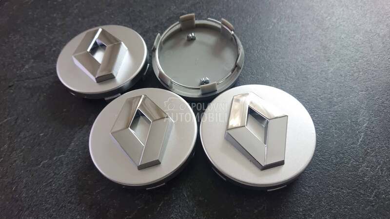 NOVO cepovi za felne 60mm SIVI za Renault Spider, RX, Avantime ...