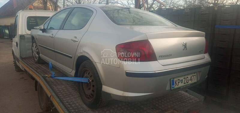 Sve vrste delova za Peugeot 407 od 2004. do 2008. god.