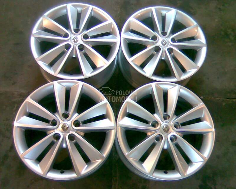 Aluminijumske felne RENO NISAN KIA 17" 5 x 114.3
