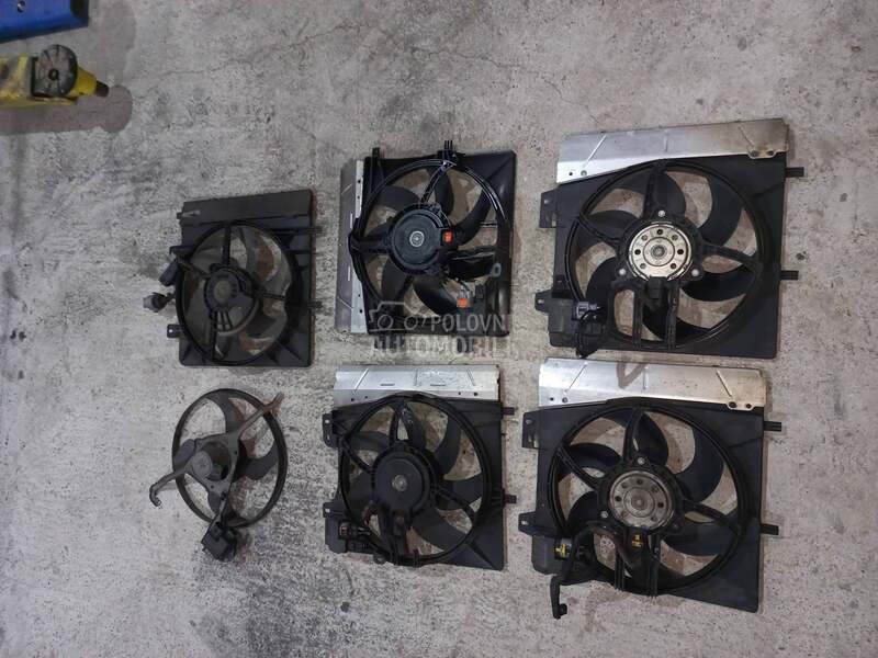 ventilator hladnjaka za Citroen C3, C3 pluriel