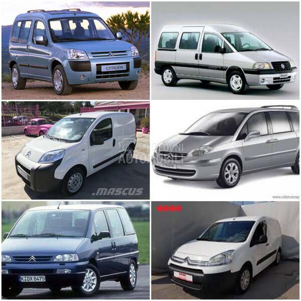 Vrata,stakla,trap,brave,far,št za Citroen Berlingo, C8, Evasion ...