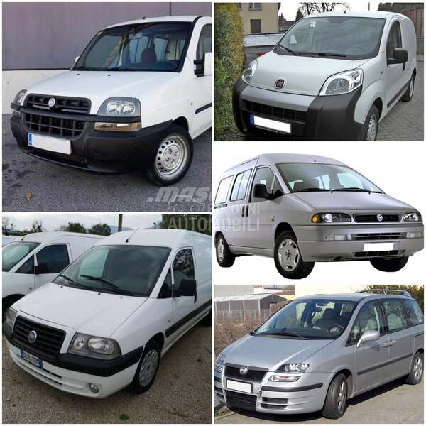 Vrata,stakla,trap,enterijer za Fiat Doblo, Fiorino, Scudo ...