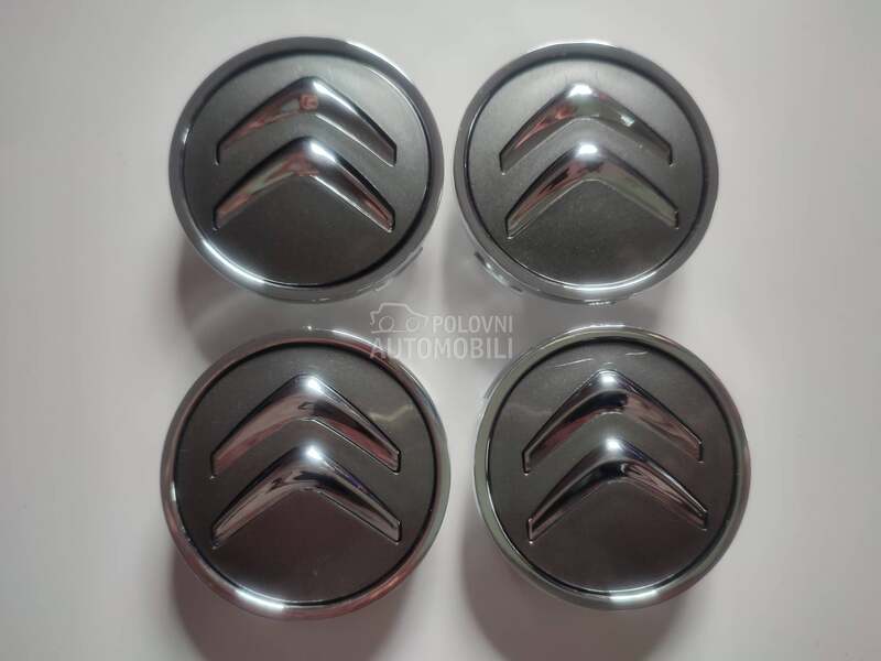 Čepovi za alu felne 60mm za Citroen C2, C3, C4 ...