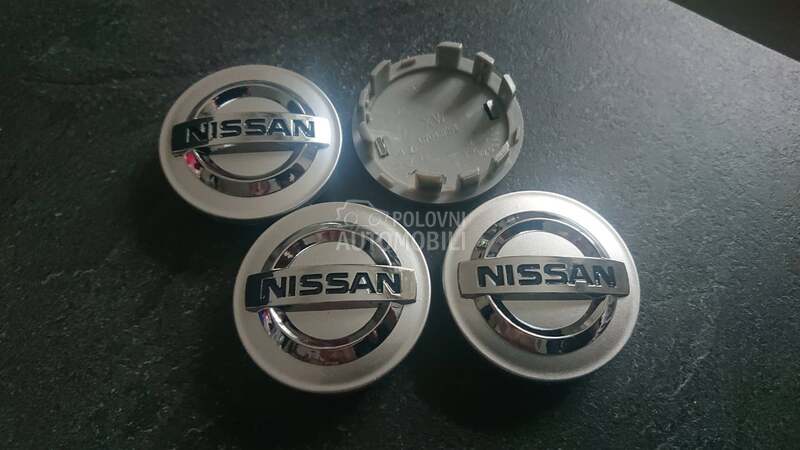 NOVO cepovi felni 54mm Srebrni za Nissan 100 NX, 200 SX, 240 SX ...