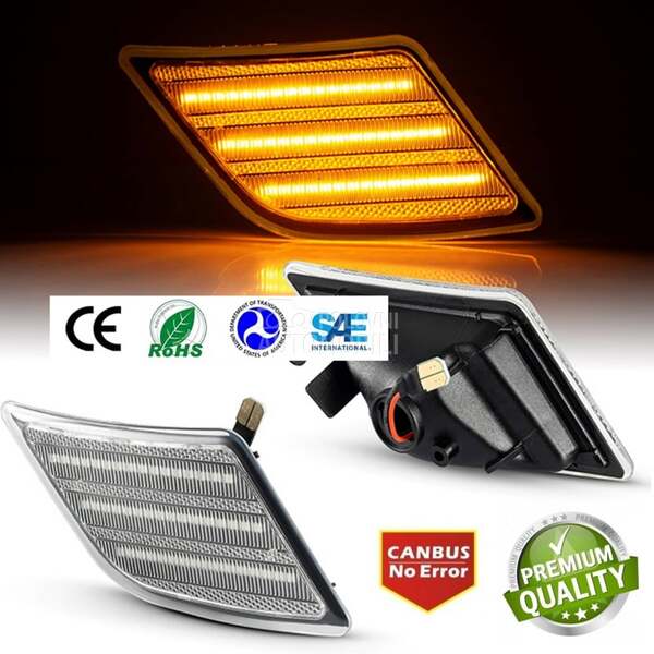 LED MARKERI NA BRANIKU 13.609 za Mercedes Benz C 180, C 200, C 220 ...
