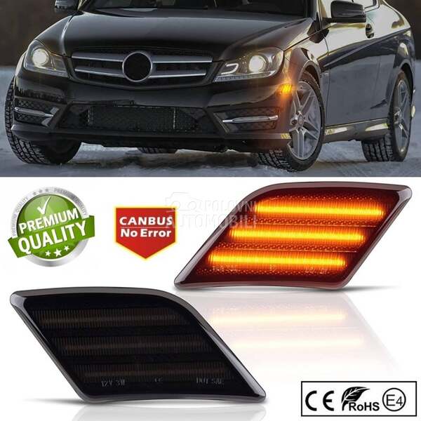 LED MARKERI NA BRANIKU 13.610 za Mercedes Benz C 180, C 200, C 220 ...