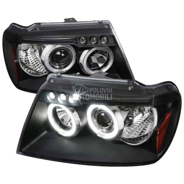 LED Angel Eyes farovi WJ za Jeep Grand Cherokee od 1998. do 2005. god.