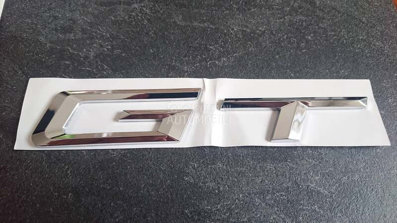 NOVO oznaka gepeka GT za BMW 318 GT, 320 GT, 325 GT ...