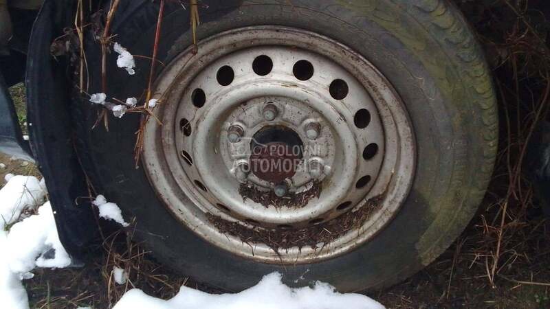 Čelične felne  15" 6 x 139.7
