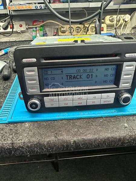 Radio CD Raskodiran za Volkswagen Caddy, Golf 5, Golf 6 ...