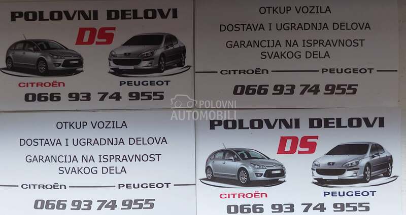 poluosovina za Peugeot 307, 407