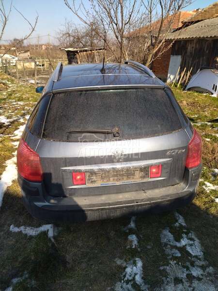 stopovi za Peugeot 407 od 2004. do 2009. god.