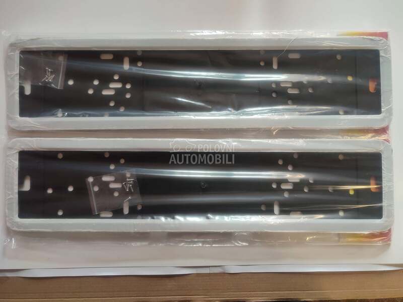 Ramovi tablica Inox hrom  