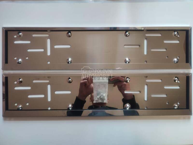 Ramovi tablica Inox metalni  