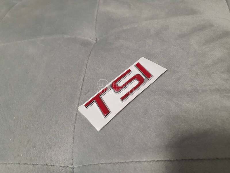 TSI crvena oznaka gepeka NOVO za Škoda Ostalo