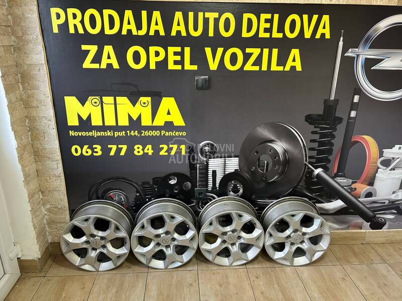 Aluminijumske felne Opel 16" 5 x 110