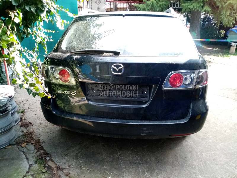 zadnja sofersajbna-auto staklo za Mazda 6 od 2002. do 2007. god.