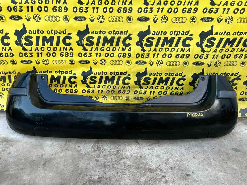 Branik zadnji crni za Renault Modus od 2004. do 2008. god.