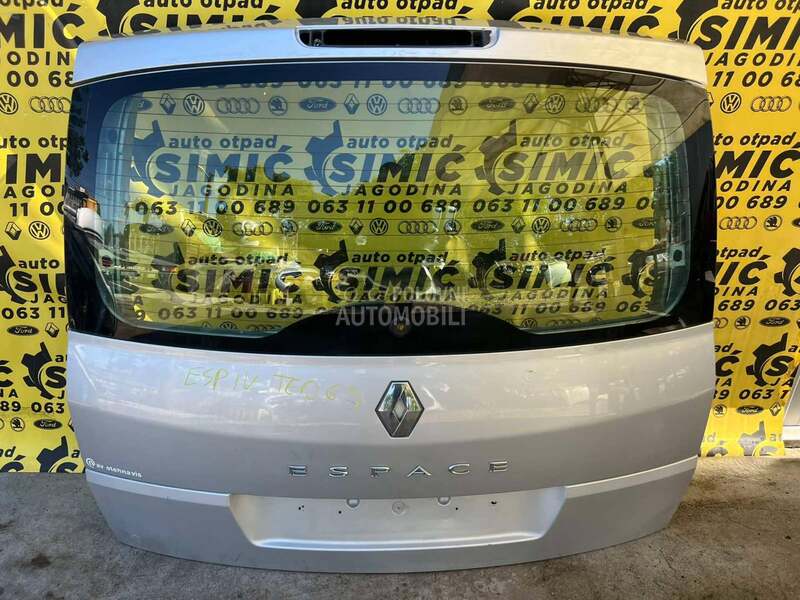 Vrata gepeka siva TED69 za Renault Espace od 2002. do 2012. god.