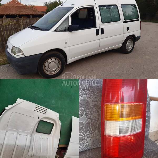 Polovni orginalni delovi za Fiat Scudo od 1997. do 2006. god.