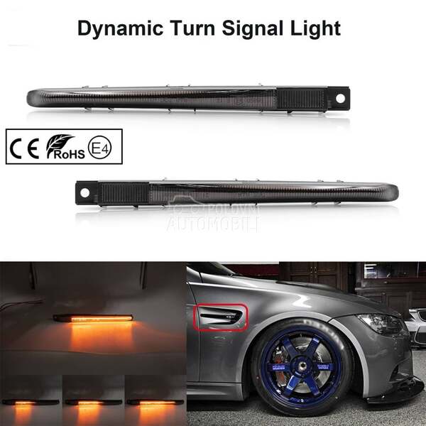Led bočni migavci  e91,e92,e93 za BMW M3 od 2007. do 2013. god.
