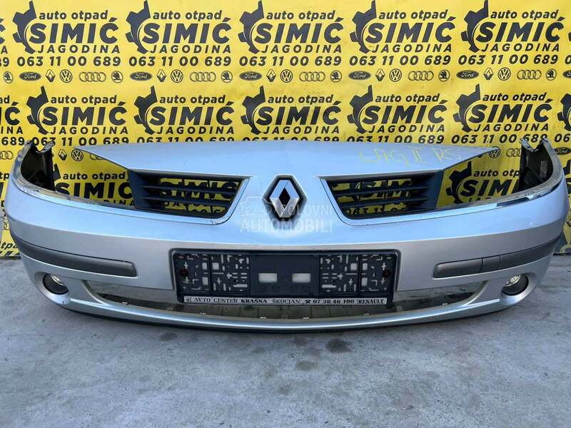 Branik prednji sivi za Renault Laguna od 2005. do 2007. god.
