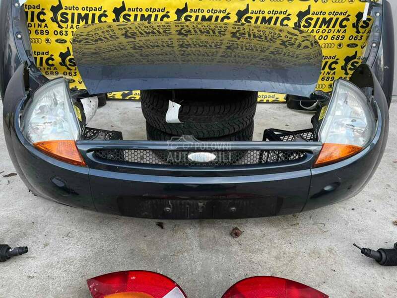 Branik prednji crni za Ford Ka od 1996. do 2008. god.