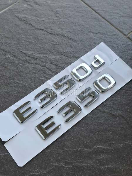 E350 siva oznaka gepeka NOVO za Mercedes Benz E 350