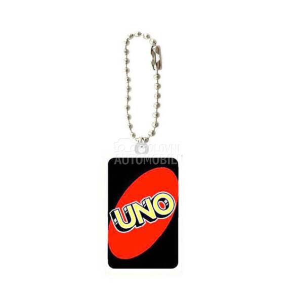 UNO karta privezak za kljuceve  