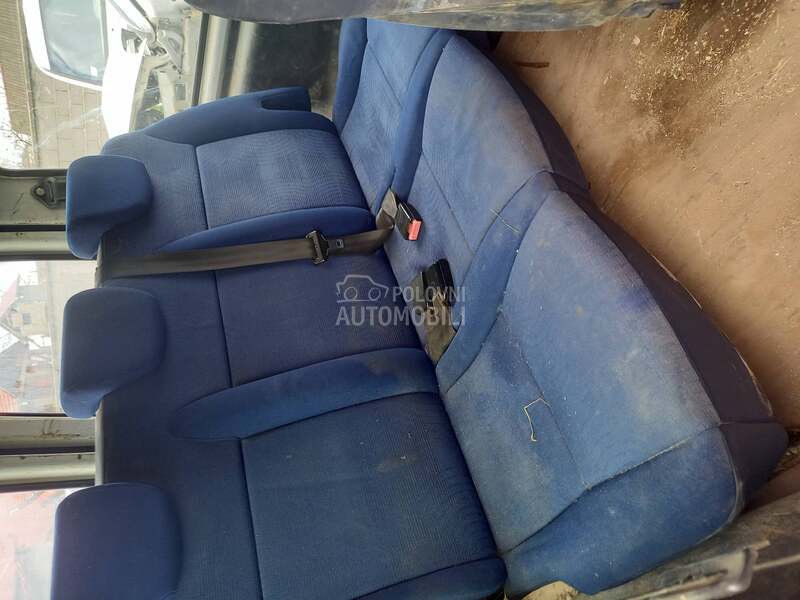 Zadnja klupa sedišta za Citroen Jumpy