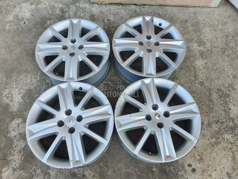 Aluminijumske felne reno 17" 4 x 100