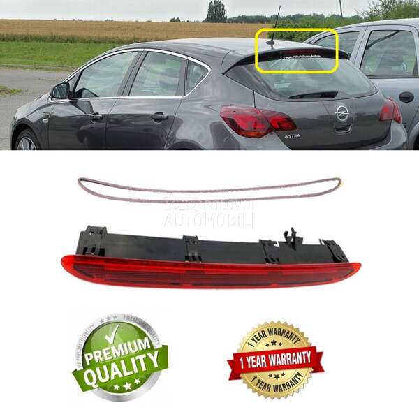 Treći led štop tipski za Opel Astra J od 2010. do 2017. god.