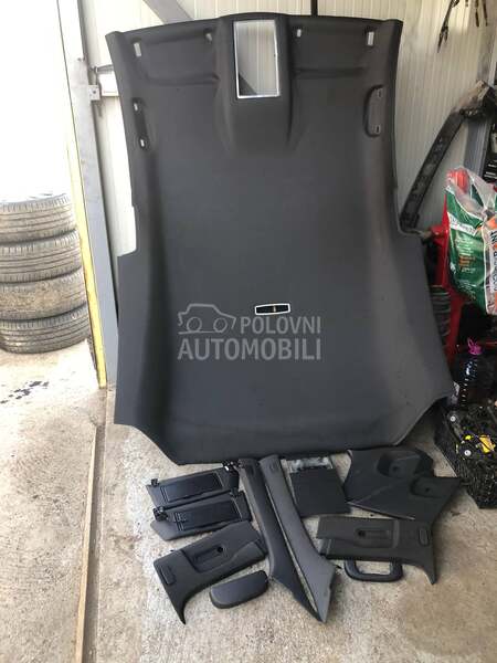 Crno nebo stubovi suncobrani za Opel Astra H