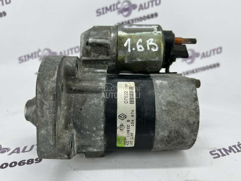 Anlaser 1.6 benzin za Renault Kangoo od 1997. do 2009. god.