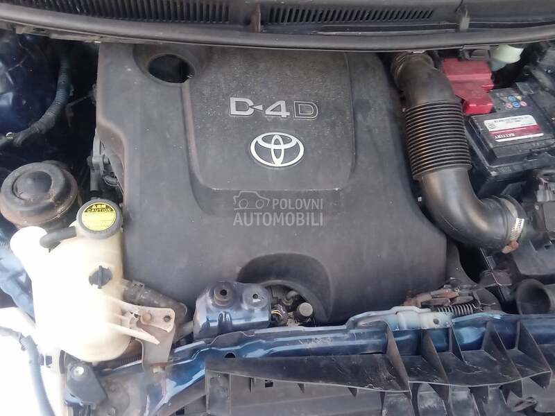 Motor 1,4 d4d i delivi motora za Toyota Yaris od 2006. do 2010. god.
