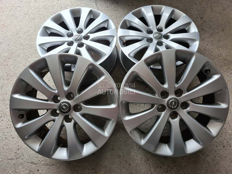 Aluminijumske felne opel 17" 5 x 105