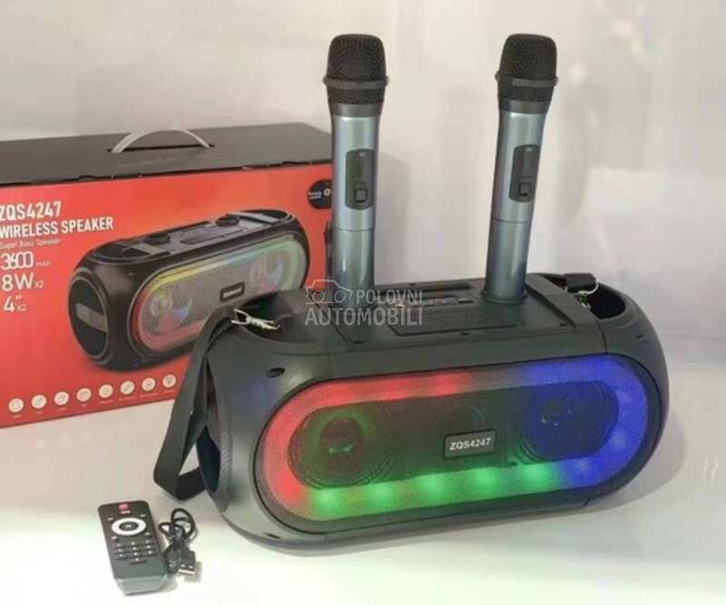 Bluetooth karaoke zvučnik 16W  