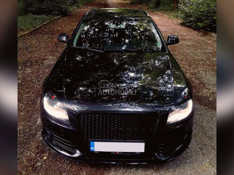 Maska RS mat crna B8 za Audi A4 od 2008. do 2011. god.