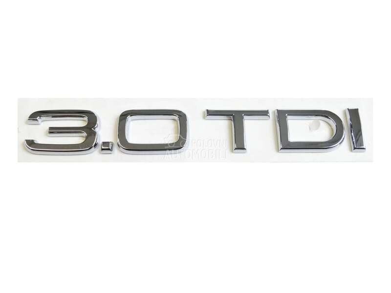 Samolepljiv znak 3.0 tdi za Audi TT, A4, A5 ...