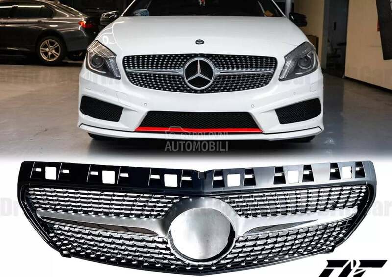 W176 Diamond gril maska resetk za Mercedes Benz A 140, A 150, A 160 ... od 2013. do 2015. god.