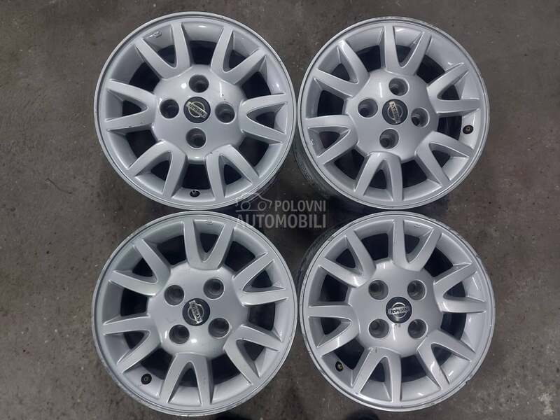 Aluminijumske felne  15" 4 x 114.3