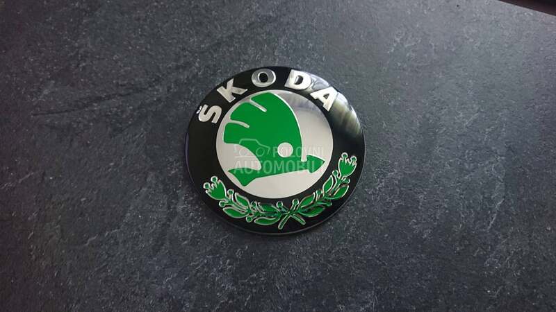 NOVO znak 88mm Zeleni za Škoda 120, 135, 110 ...