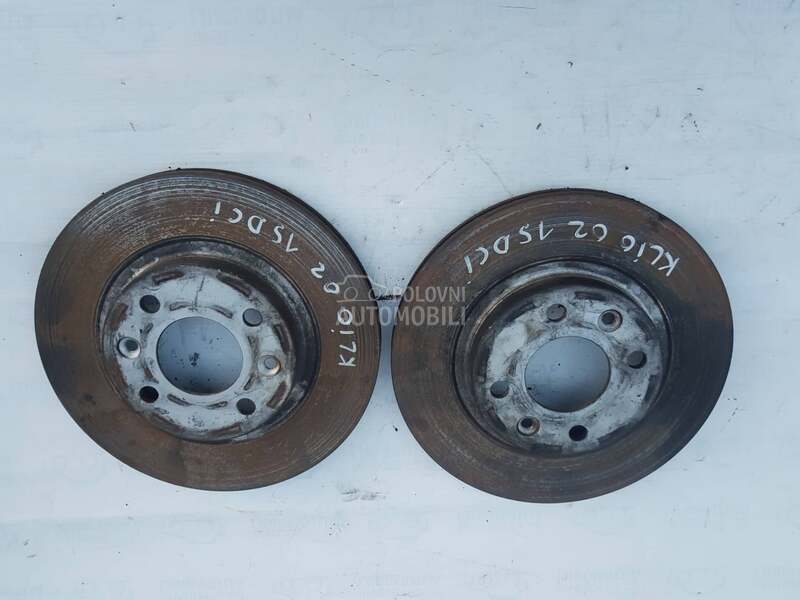 DISKOVI PREDNJI 15 DCI za Renault Clio od 2001. do 2008. god.